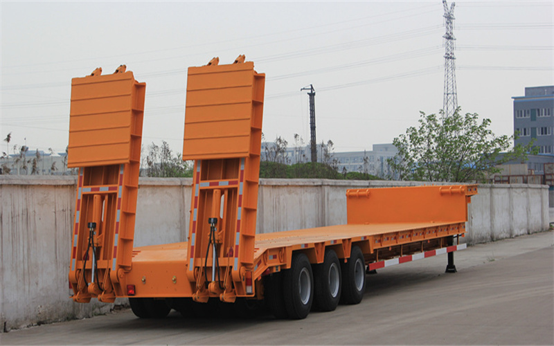 Lowboy Loader Semi Trailer