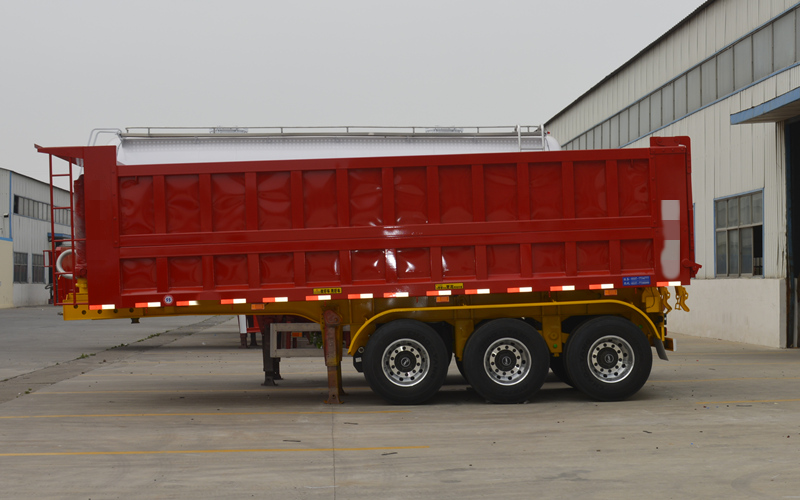 3 Axles Rear Tipping Semi Trailer