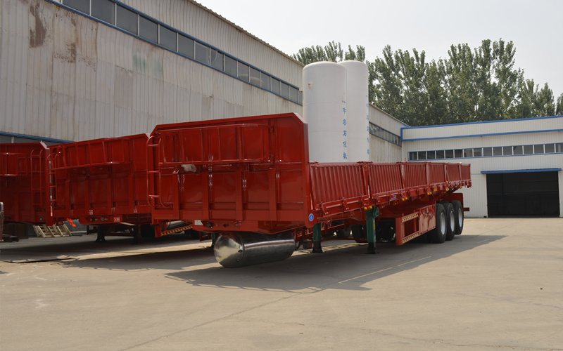 Side Wall Semi Trailer 40 Tons Payloa