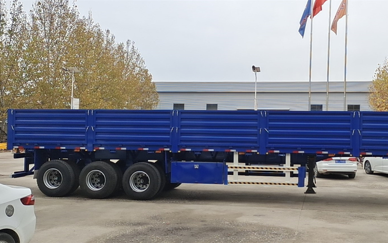 34 Tons Payload Bulk Sides Semi Trail