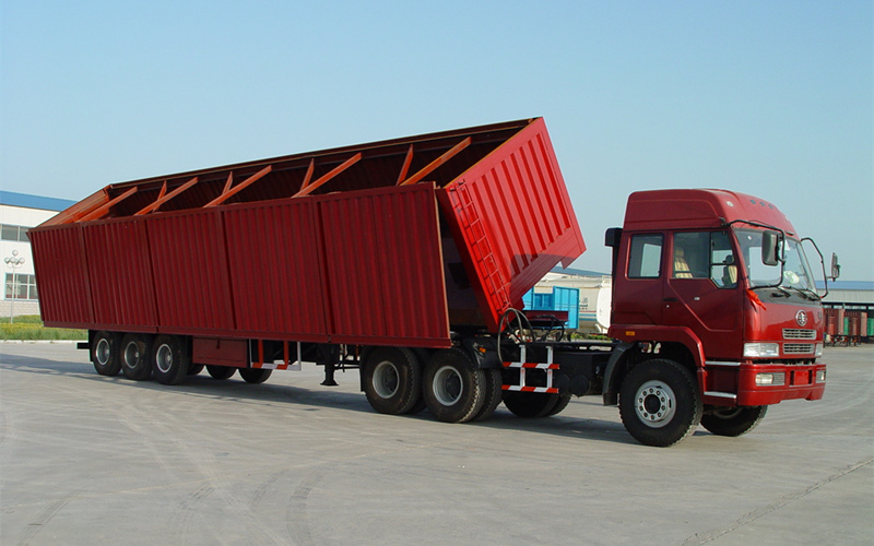 Steel Tipper Trailer 50CBM Heavy Duty