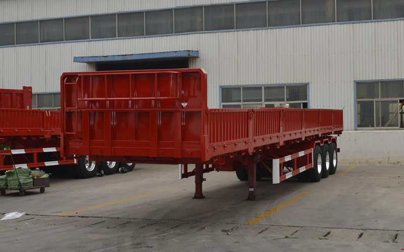 Tandem Side Wall Cargo Trailer 30 Ton