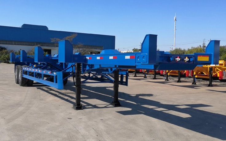 Hot Sale 2 Axles Skeleton Terminal Se