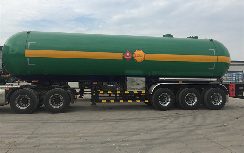 20 Tons Gas LPG Tank Trailer 3 Axles 