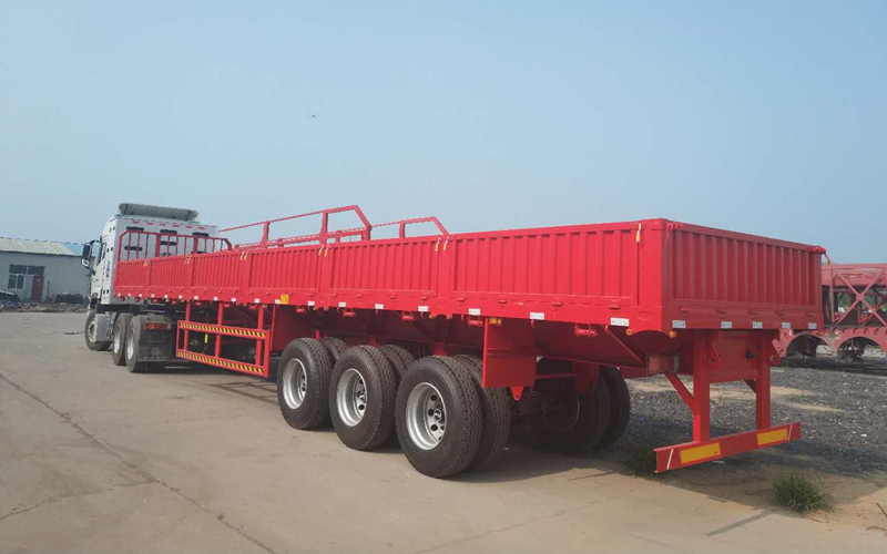 600mm Board Semi Trailer 3 Axles 30 T