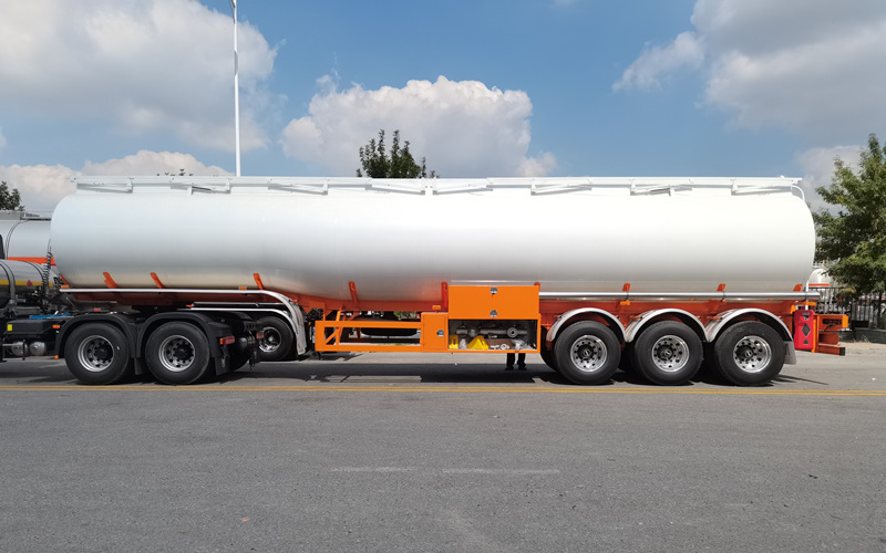 Carbon Steel Petrol Tanker Trailer 45