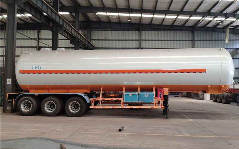 25 Tons LPG Tankers 3 Axles Gas Tanke