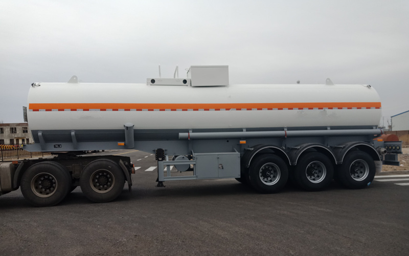 3 Axles 98% Density Sulphuric Acid Ro